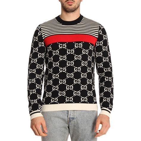 black gucci sweater men's|gucci sweaters for men wholesale.